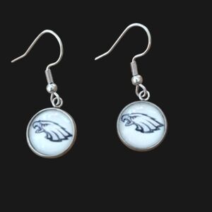 Philadelphia Eagles Dangle Earrings